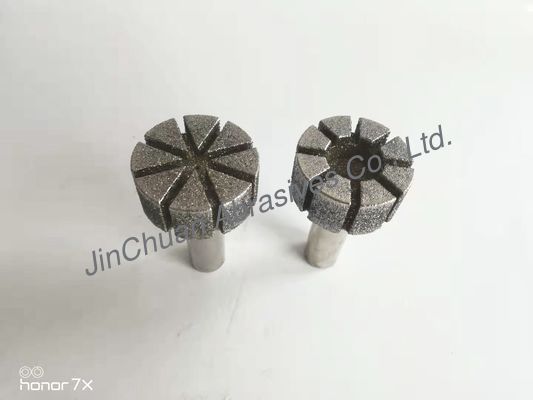 Sharpen CBN Grinding Pins Diamond Grinding Burrs For Machinery Industry