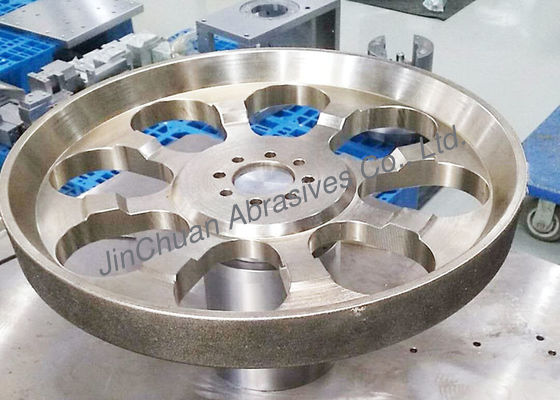 Grit B 60/70 Electroplated CBN Diamond Wheel CBN Grinding Wheels 55mm Thickness