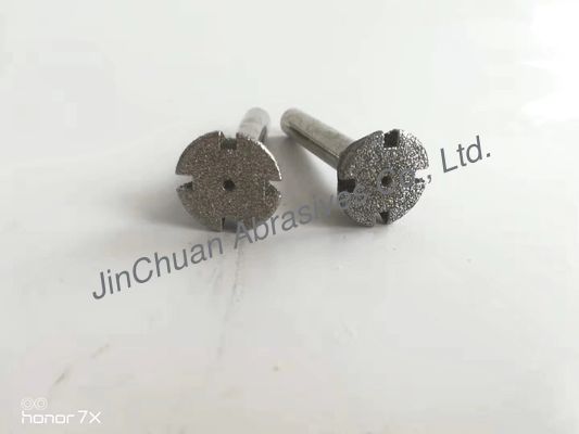 Conical Shape Diamond Grinding Pins Diamond Grinding Bit Consistent Resistance