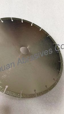 Metal Cutting Electroplated Diamond Blade / Diamond Blade Tile Cutter 300mm