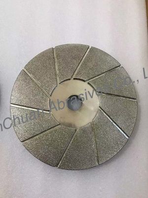 Flat Shaped Diamond Sharpening Wheel / Diamond Grinding Disc Standard Viscosity