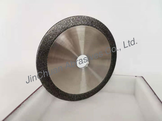 6mm Thickness Double Layer CBN Diamond Wheel Round Shape 125MM * 6MM * 20MM