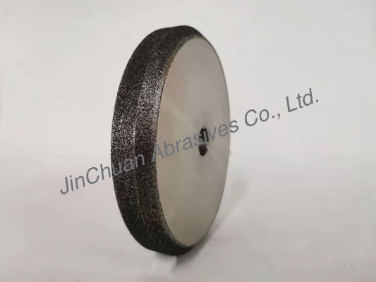 Galvanic Bonding CBN Diamond Wheel / Electroplated CBN Grinding Wheels 153MM