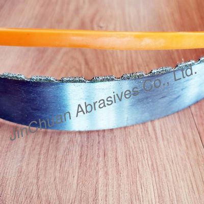 Straight Cut Steel Substrate Diamond Band Saw