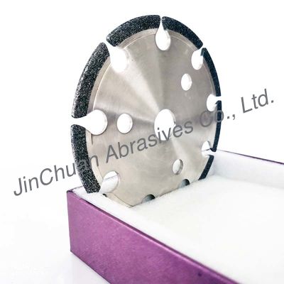 60/70Electroplated CBN Diamond Wheel For Chain Saw Blade Teeth Sharpening