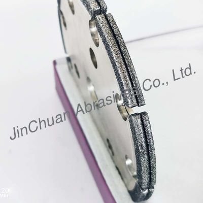 Shape Cbn Diamond Grinding Wheels Steel Material Round Shape High Performance