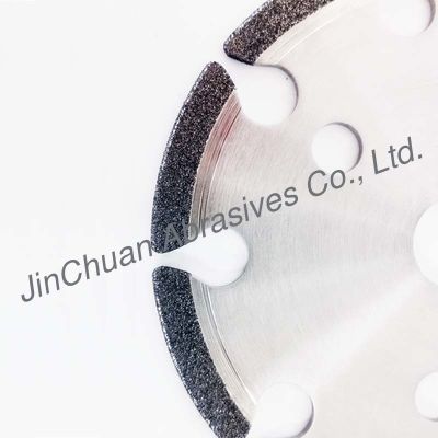Shape Cbn Diamond Grinding Wheels Steel Material Round Shape High Performance