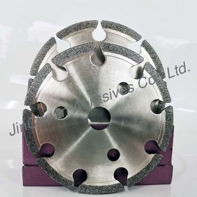 High Working Efficiency CBN Diamond Wheel Electroplated Bond ISO Certification