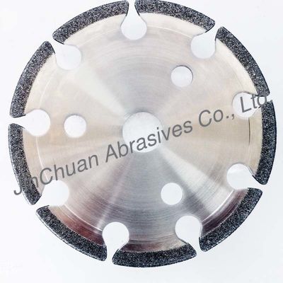 High Working Efficiency CBN Diamond Wheel Electroplated Bond ISO Certification