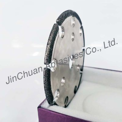 High Working Efficiency CBN Diamond Wheel Electroplated Bond ISO Certification