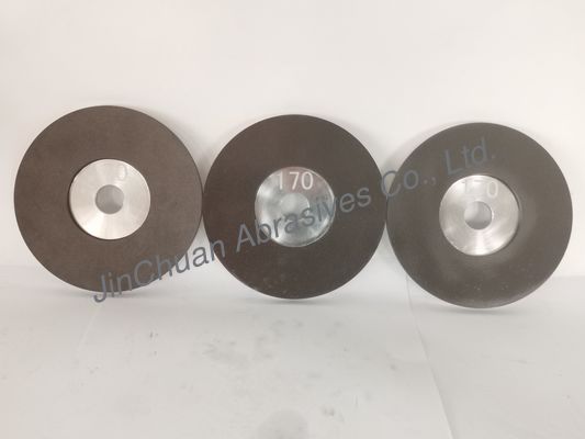 Diameter 126.9mm Flat Shaped Cbn Grinding Wheels  For rapid edge