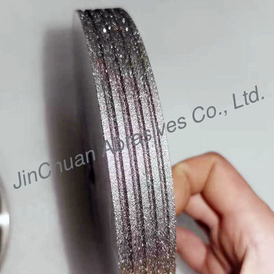 CBN Grinding wheels,Sharpening band saw,Circular, Dark brown Electroplated grinding wheel