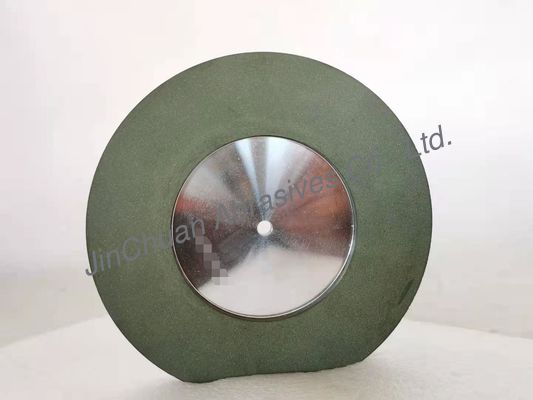 Resin Bond Steel Substrate 152.4*8*12*35*5mm Grit 4000 CBN Grinding Wheel