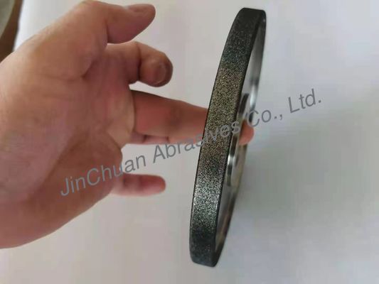 1A1 Electroplated Grinding CBN Diamond Wheel 152*12.7*34.93*5 B80/100