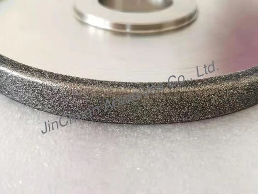 1A1 Electroplated Grinding CBN Diamond Wheel 152*12.7*34.93*5 B80/100