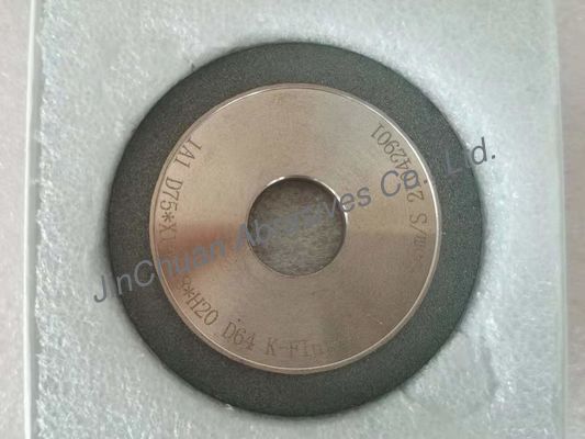 1A1 Hybrid Resin Bond Diamond Grinding Wheel 75*8*20*10*8 D64
