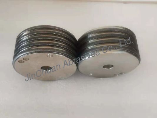 Helical CBN Diamond Wheel 120*54*20 Electroplated Bonding