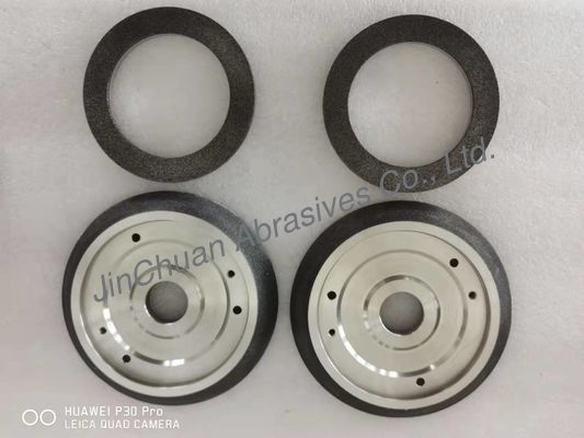 Gray Electroplated CBN Grinding Wheels With Steel Body Coupled