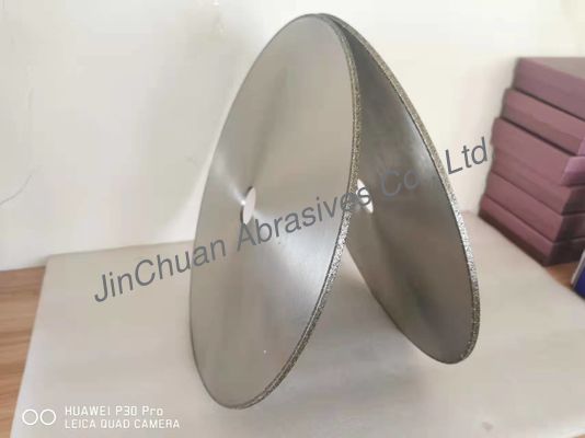 Gray Electroplated Diamond Grinding Wheels With Steel Body Cutting Blade D40/45