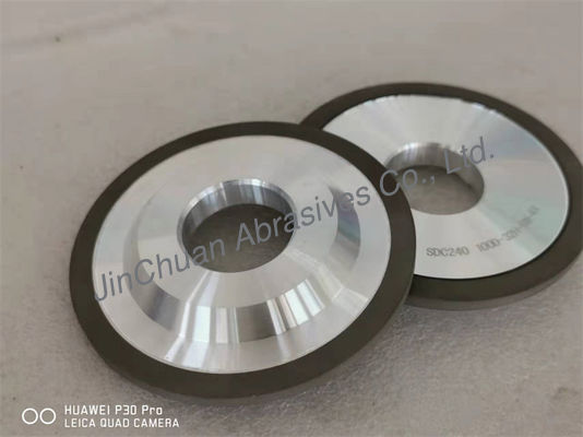 Resin Bond Diamond Abrasive Grinding Wheel 3A1 100*11*32*6*4 D240# 100%