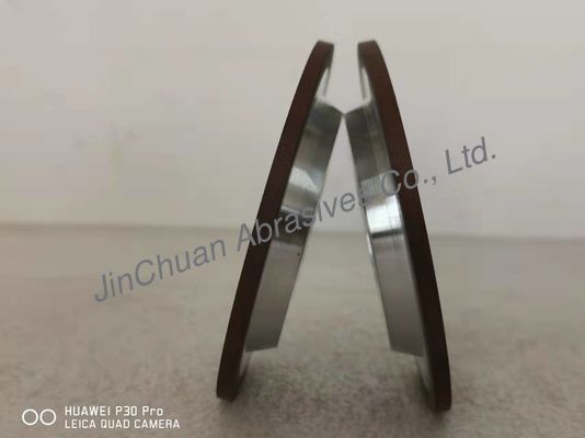 100mm 3A1 Flat Arc Diamond Grinding Wheel Resin Bonded For Circular Saw Blade