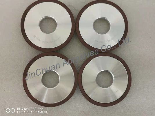 100mm 3A1 Flat Arc Diamond Grinding Wheel Resin Bonded For Circular Saw Blade