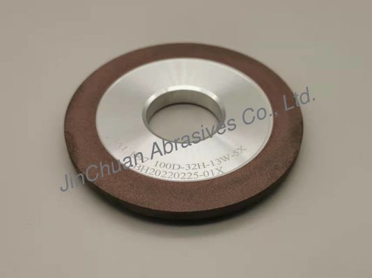 Long Lifespan 100*32*13*5mm Resin Diamond Grinding Disc Wheel