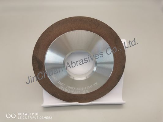 3A1 Resin Bonded Diamond Grinding Wheel 100*32*13*3mm Polishing Dressing Disc