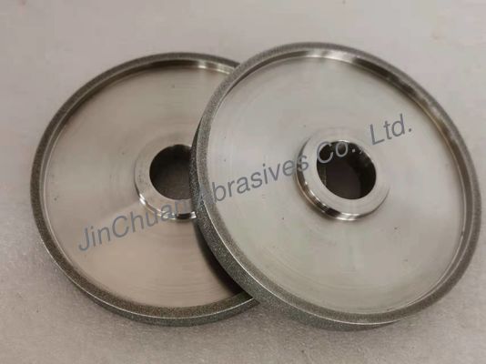 Electroplated CBN Diamond Wheel Woodturning B80/100 Grit 152*12.7*34.93*5mm