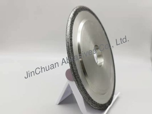 Grinding Stone 14F1R Electroplacted CBN Grinding Wheel With Raidu R2.5 B50/60