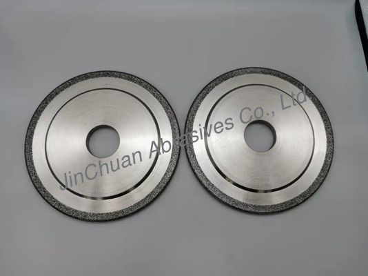 Grinding Stone 14F1R Electroplacted CBN Grinding Wheel With Raidu R2.5 B50/60